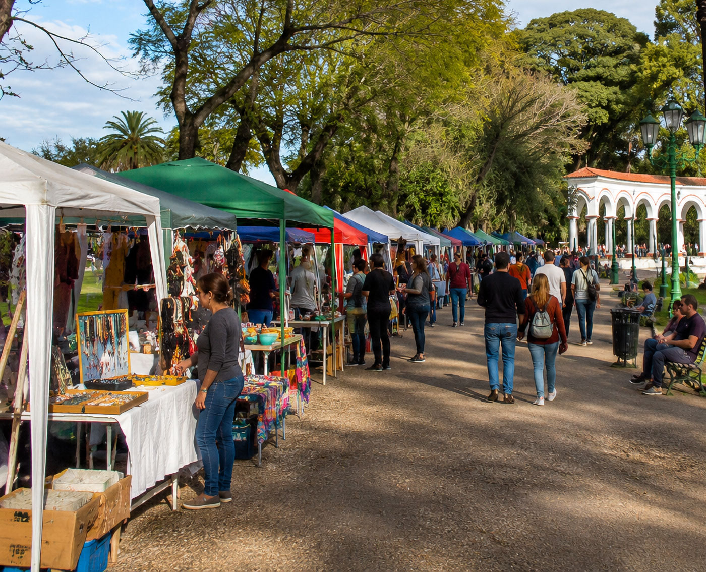 Parque Avellaneda, ferias y espacios verdes cerca de Barrio Ciudadela